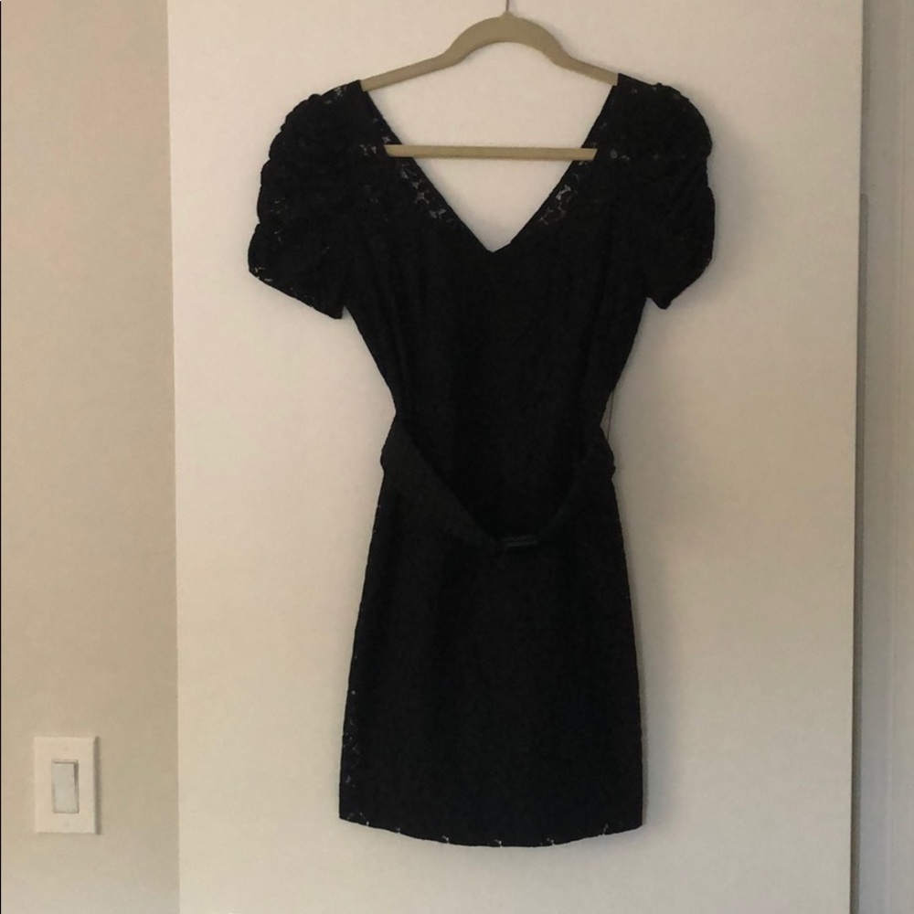 Guess Black lace dress